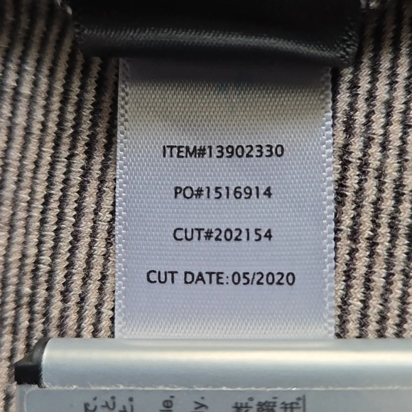 Torrid Open Cardigan Roll Tab Sleeves White Gray Plaid Torrid size 0 (L sz 12) - Picture 8 of 8